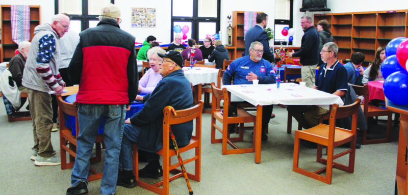 Wellsville students, staff honor local veterans